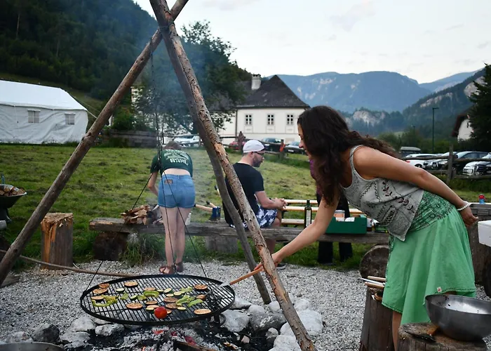 Wild Glamping In The Vienna Alps Luxury tent
