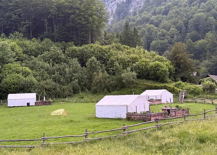 Wild Glamping In The Vienna Alps Lüks kamp alanı Nasswald
