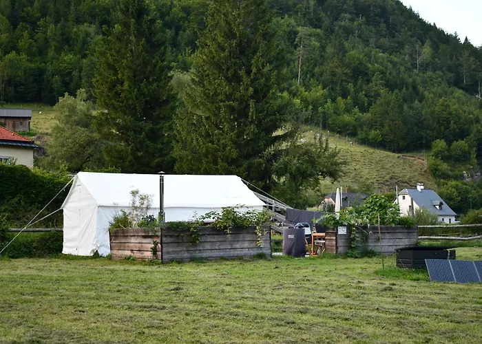 Wild Glamping In The Vienna Alps Luxury tent
